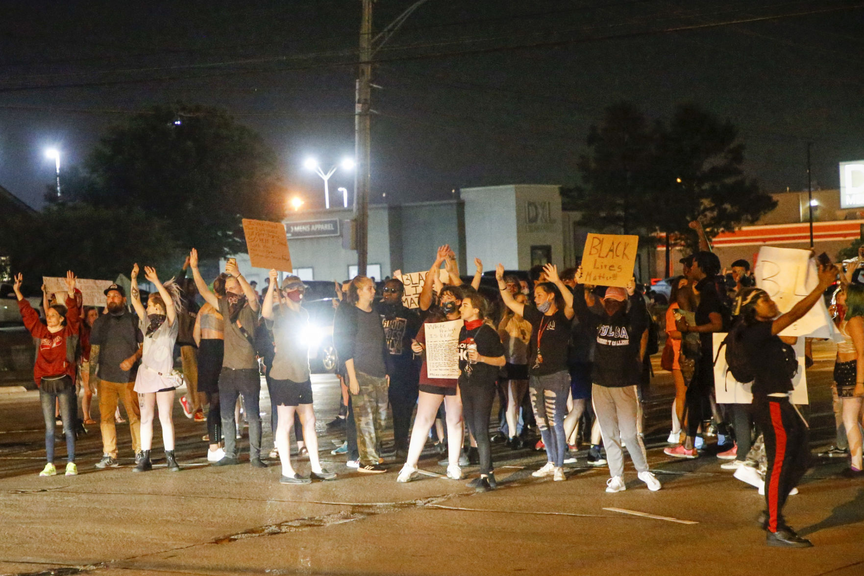 Tulsa Hills Protest